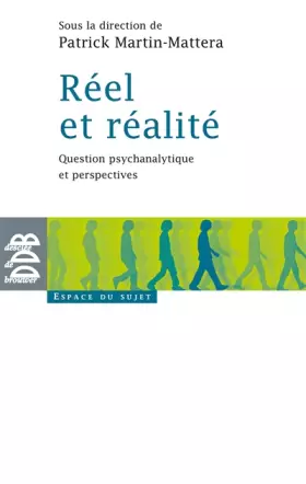 Couverture du produit · Réel et réalité