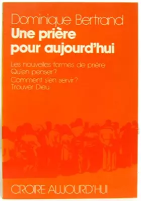 Couverture du produit · Une prière pour aujourd'hui