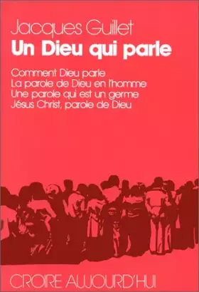 Couverture du produit · Un Dieu qui parle