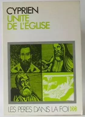 Couverture du produit · L'unité de l'église catholique