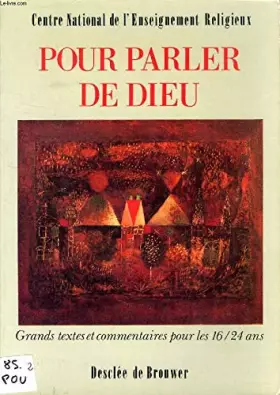 Couverture du produit · Pour parler de dieu
