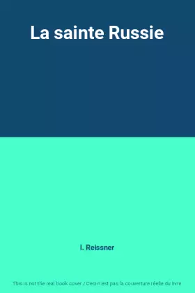 Couverture du produit · La sainte Russie