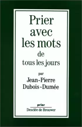 Couverture du produit · Prier avec les mots de tous les jours