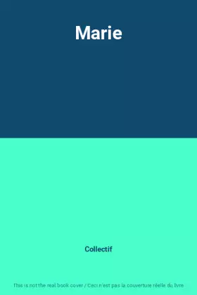 Couverture du produit · Marie