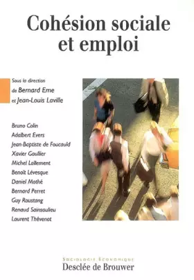 Couverture du produit · Cohésion sociale et emploi