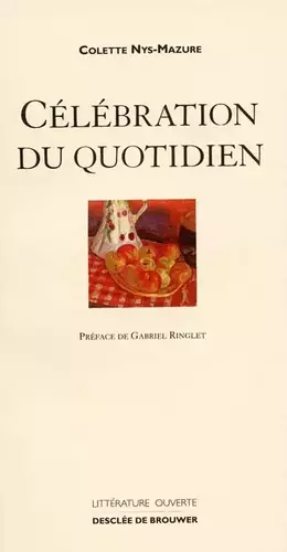 Couverture du produit · Célébration du quotidien