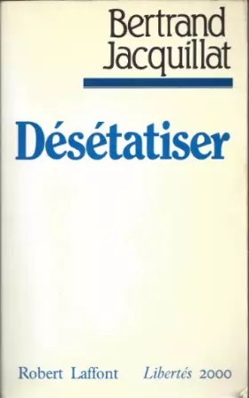 Couverture du produit · Désétatiser