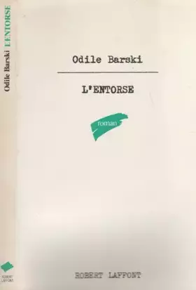 Couverture du produit · ENTORSE