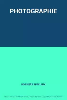 Couverture du produit · PHOTOGRAPHIE