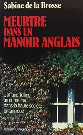 Couverture du produit · MEURTRE DANS UN MANOIR ANGLAIS