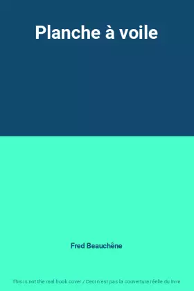 Couverture du produit · Planche à voile