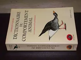 Couverture du produit · DICT DU COMPORTEMENT ANIMAL