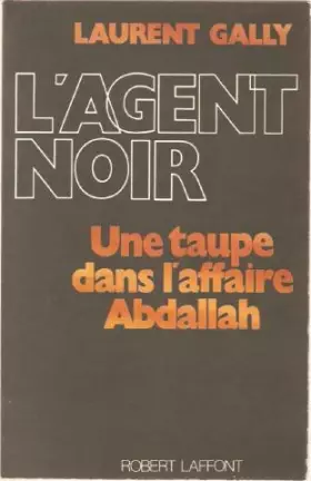 Couverture du produit · L'agent noir