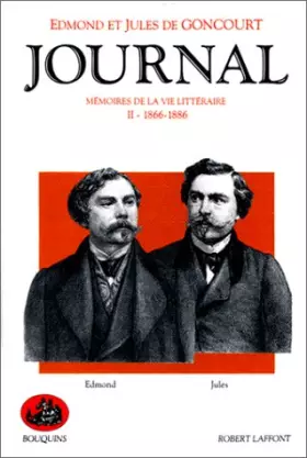 Couverture du produit · Journal des Goncourt, tome 2