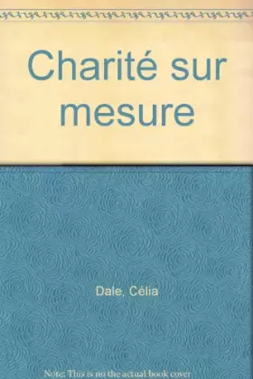 Couverture du produit · Charité sur mesure