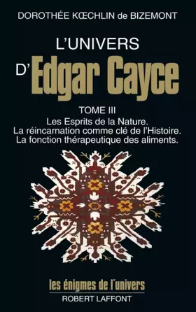 Couverture du produit · L'univers d'Edgar Cayce, tome 3