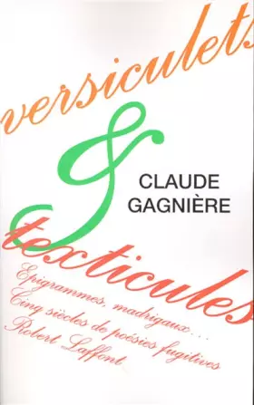 Couverture du produit · Versiculets et texticules