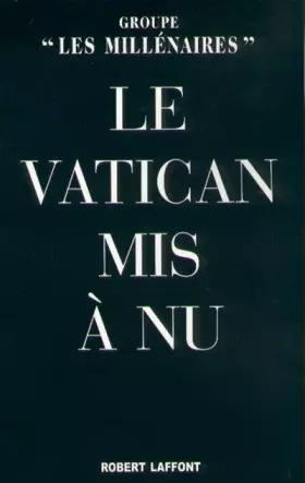 Couverture du produit · Le Vatican mis à nu