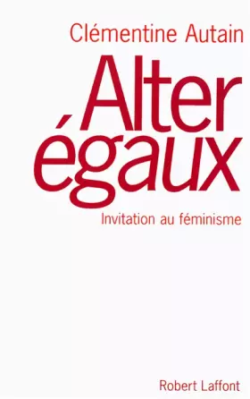 Couverture du produit · Alter égaux