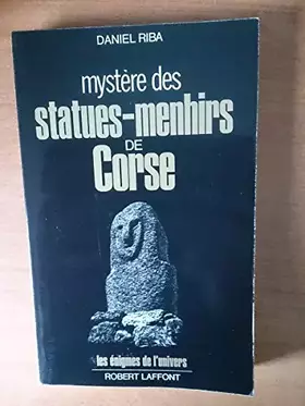 Couverture du produit · MYST.STATUES MENHIRS DE CORSE