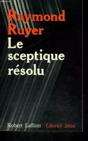Couverture du produit · SCEPTIQUE RESOLU