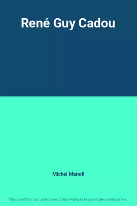 Couverture du produit · René Guy Cadou