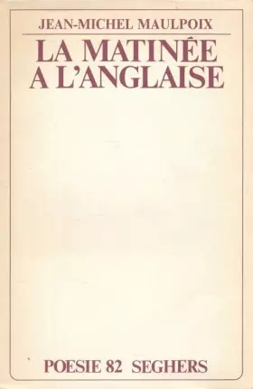 Couverture du produit · MATINEE A L ANGLAISE