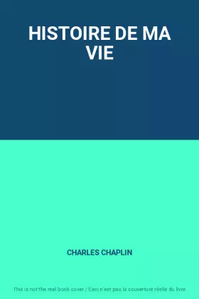 Couverture du produit · HISTOIRE DE MA VIE
