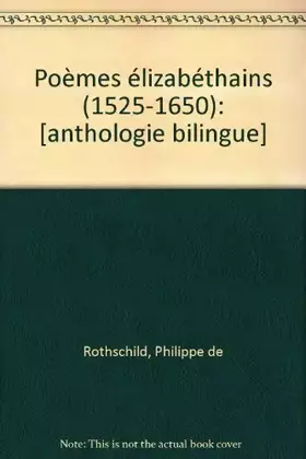 Couverture du produit · POEMES ELIZABETHAINS