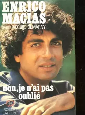 Couverture du produit · Non, je n'ai pas oublié