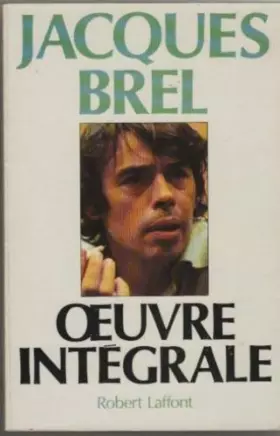 Couverture du produit · Oeuvre intégrale