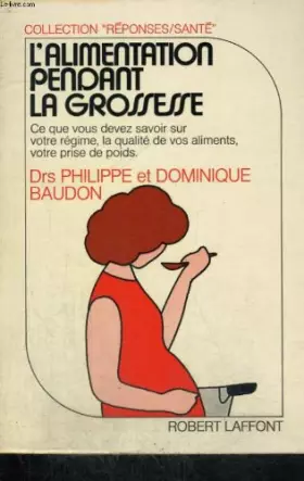 Couverture du produit · L'alimentation pendant la grossesse