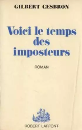 Couverture du produit · Voici le temps des imposteurs