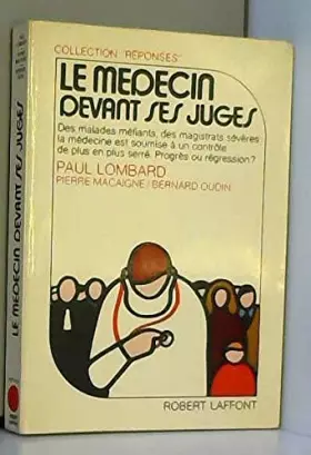 Couverture du produit · MEDECIN DEVANT SES JUGES