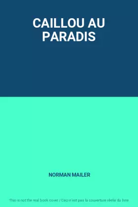 Couverture du produit · CAILLOU AU PARADIS