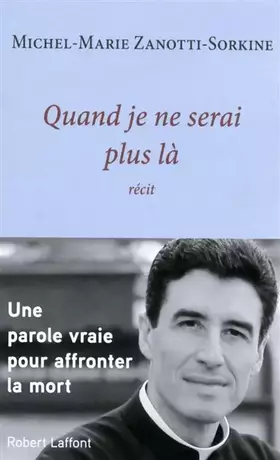 Couverture du produit · Quand je ne serai plus là