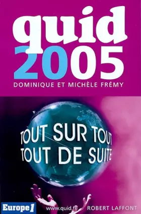 Couverture du produit · Quid 2005