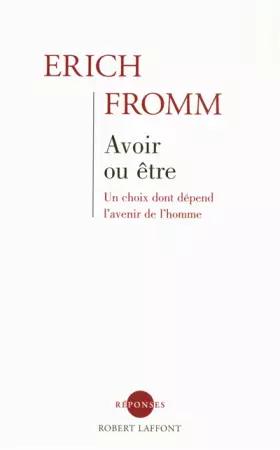 Couverture du produit · Avoir ou être