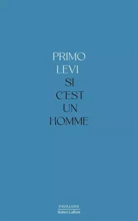 Couverture du produit · Si c'est un homme – édition spéciale