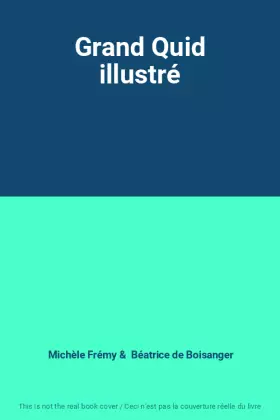 Couverture du produit · Grand Quid illustré