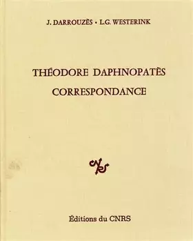 Couverture du produit · Théodore daphnopates