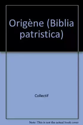Couverture du produit · Biblia Patristica -03