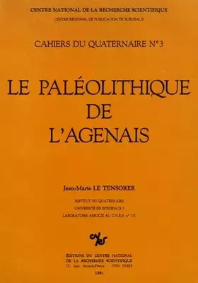 Couverture du produit · Paléolithique de l'Agenais