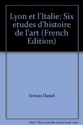 Couverture du produit · Lyon et l'Italie