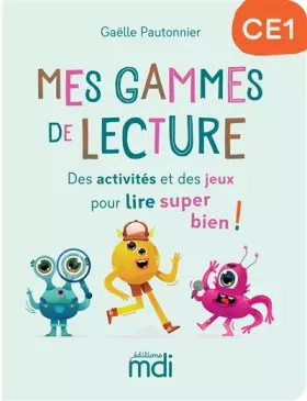 Couverture du produit · Mes gammes de lecture - cahier CE1