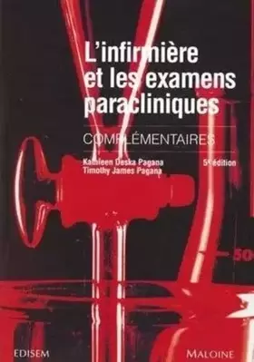Couverture du produit · INFIRMIERE EXAMENS PARACL