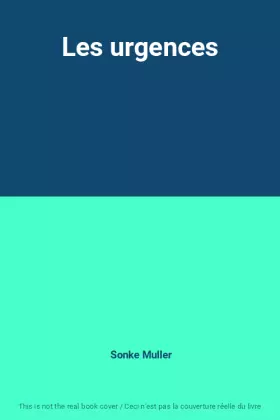 Couverture du produit · Les urgences