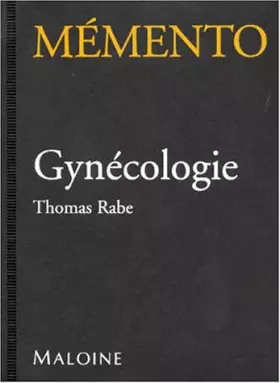 Couverture du produit · Mémento : Gynécologie
