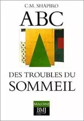 Couverture du produit · ABC des troubles du sommeil