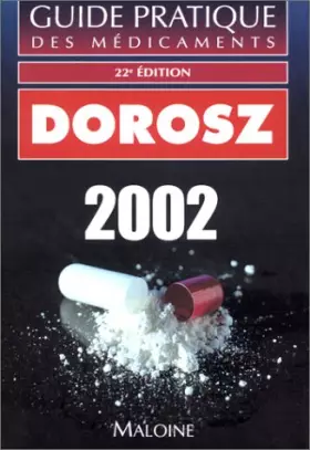 Couverture du produit · Guide pratique des médicaments 2002, 22e édition